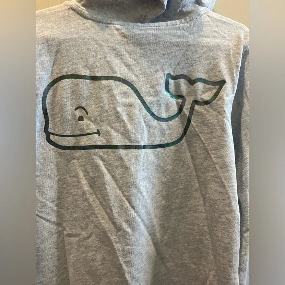 Vineyard Vines size XS long sleeve blue hooded t-shirt